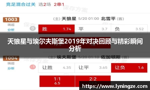 天狼星与埃尔夫斯堡2019年对决回顾与精彩瞬间分析